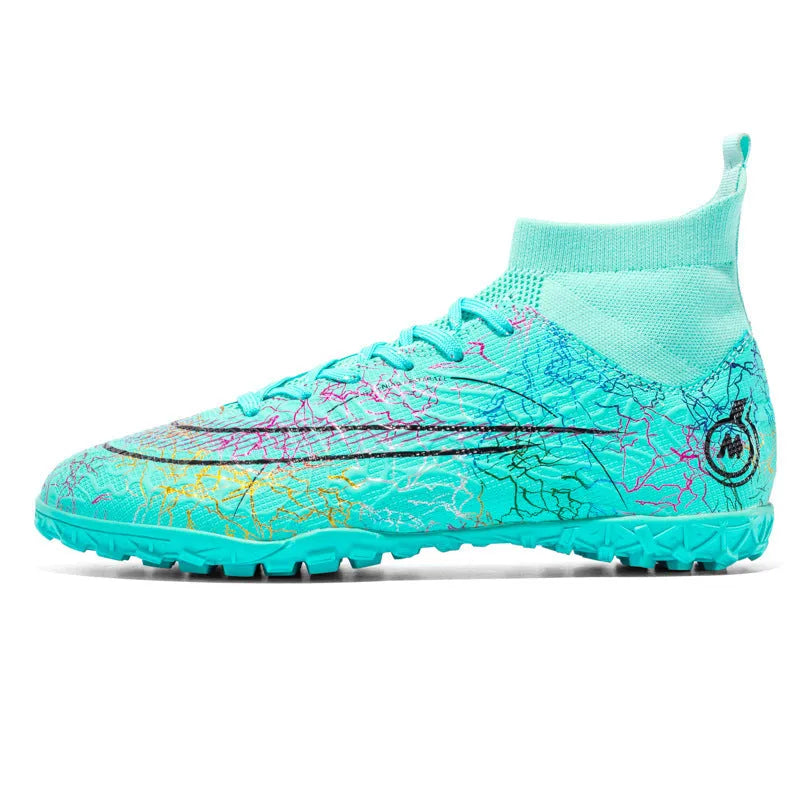 High Top Soccer Shoes TF Broken Nails Artificial Turf - Bellarte Enchanté High Top Soccer Shoes TF Broken Nails Artificial Turf